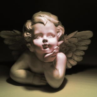 Warsztaty - malowany anioł na drewnie