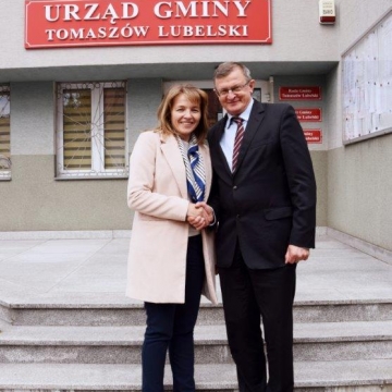 Tadeusz Cymański – Wiceprzewodniczący Klubu Parlamentarnego PiS spotkał się z Marzeną Czubaj-Gancarz