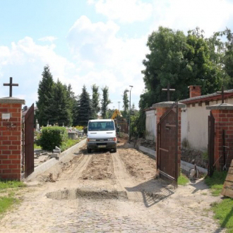 Cmentarz wojenny jest remontowany. Prace potrwają do końca sierpnia