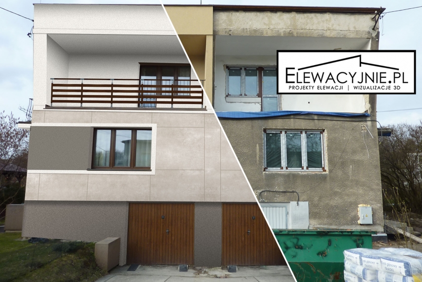 Wizualizacje Elewacji Twojego domu | Profesjonalne projekty 2D/3D, Elewacyjnie.pl